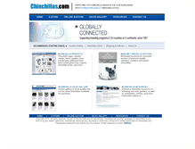 Tablet Screenshot of chinchillas.com