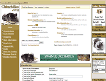 Tablet Screenshot of chinchillas.org